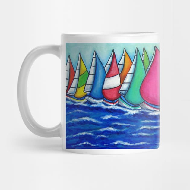 Rainbow Regatta by LisaLorenz